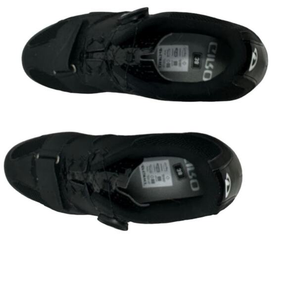 Giro Savix black cycling road shoes size 38 - US 6.5 - Picture 8 of 15